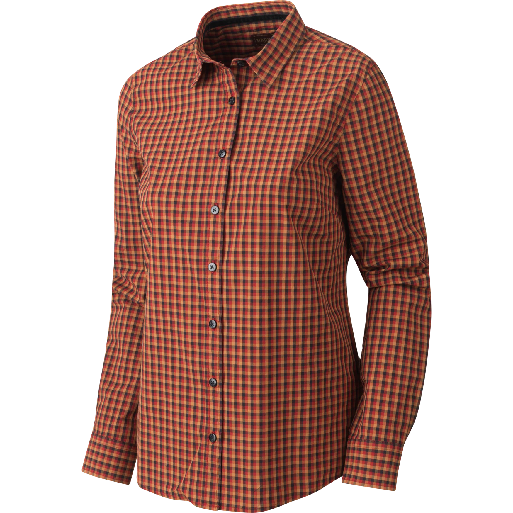 Selja Lady L/S rutig skjorta - Röd/Svart - Härkila