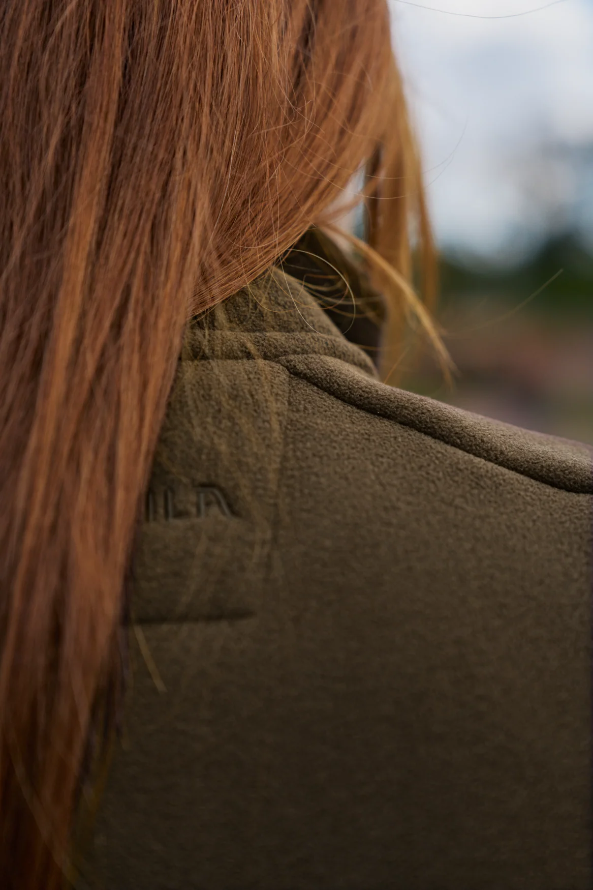 Sherpa fleecejacka dam Willow green – Härkila - Image 5