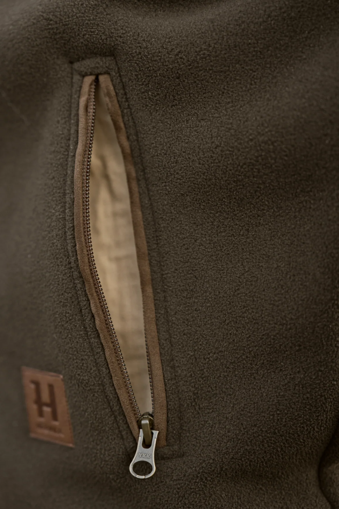 Sherpa fleecejacka Willow green – Härkila - Image 4