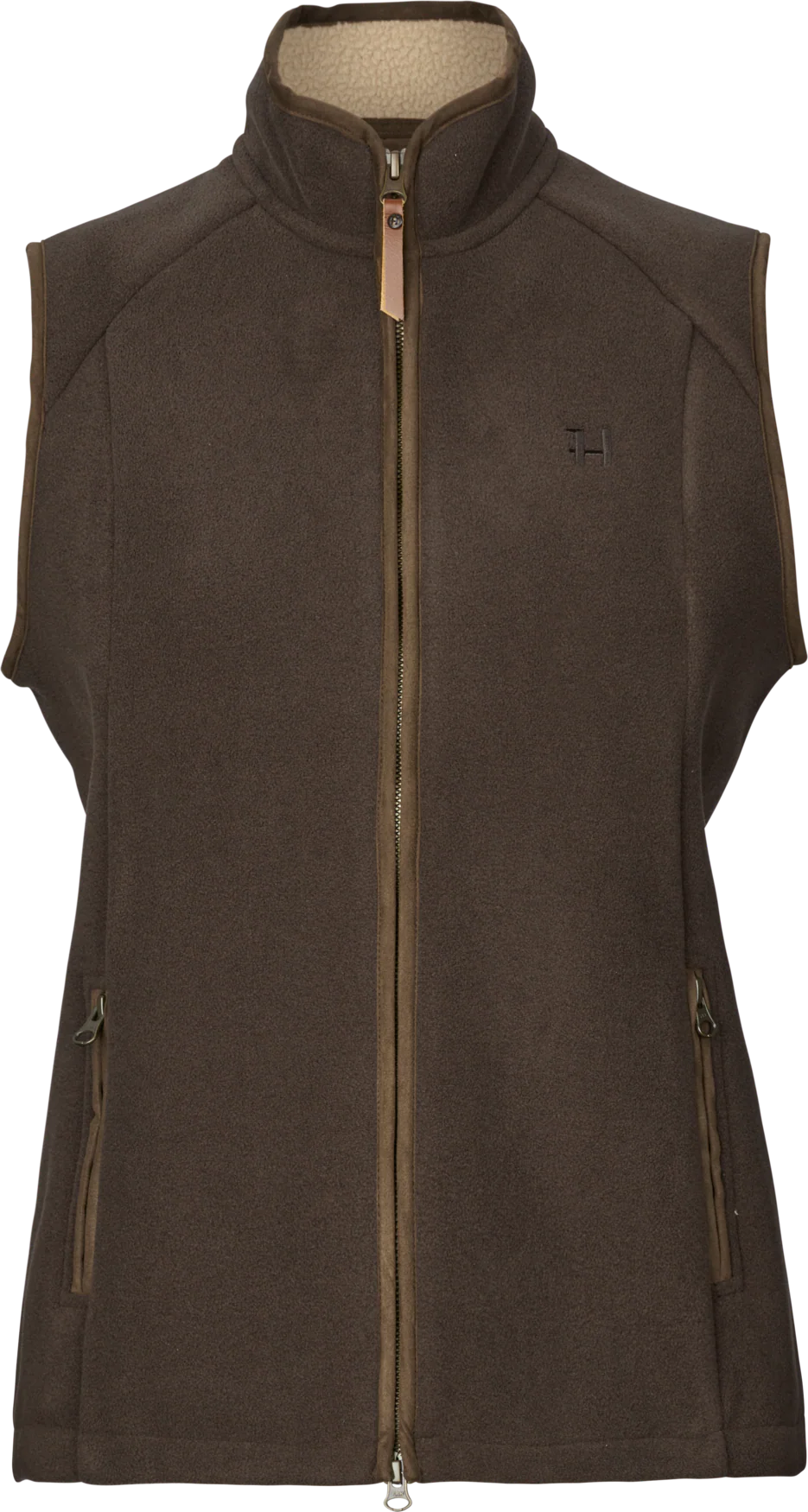 Sherpa fleeceväst dam - Demitasse brown - Sandhem – Härkila