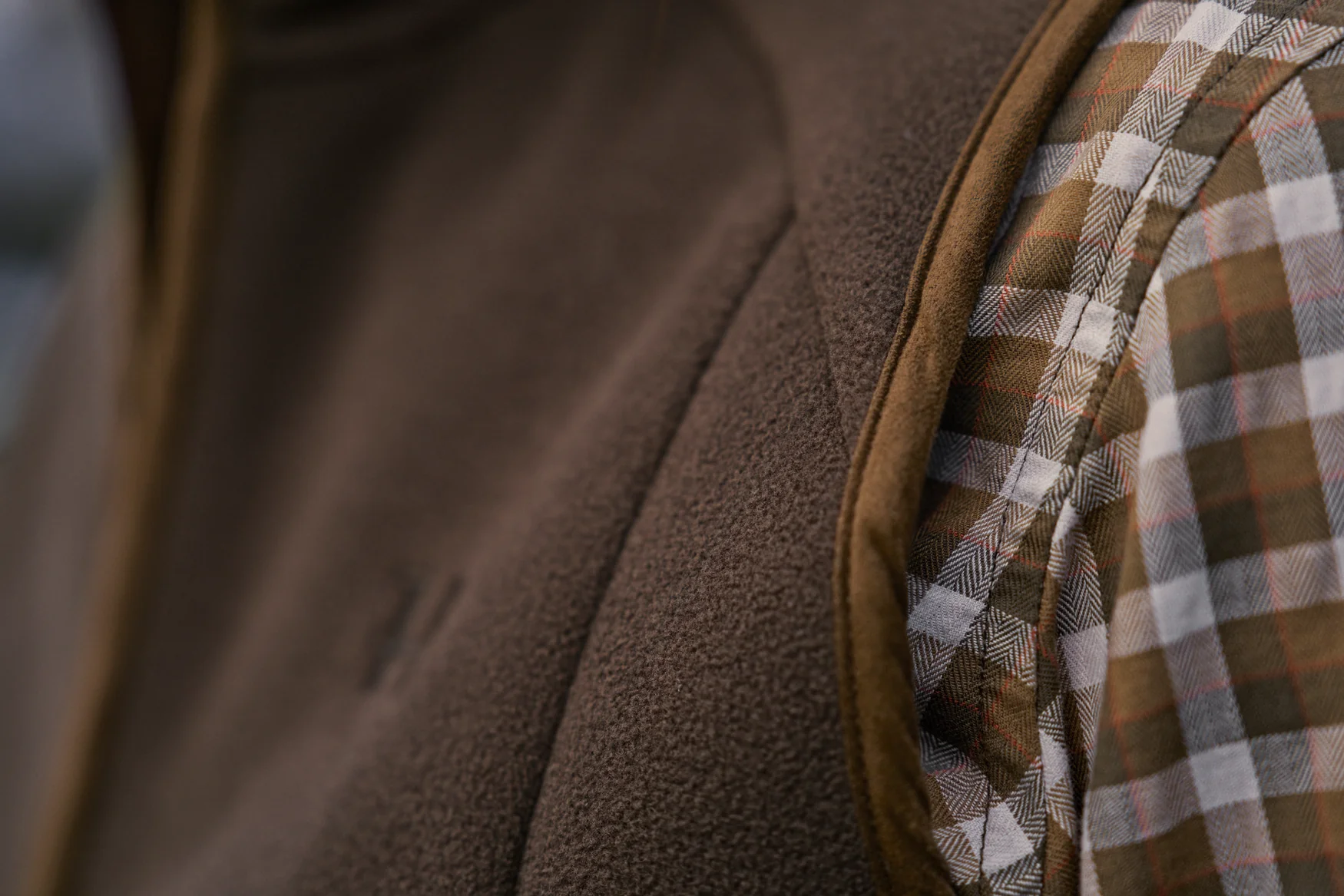 Sherpa fleeceväst dam - Demitasse brown - Sandhem – Härkila - Image 3