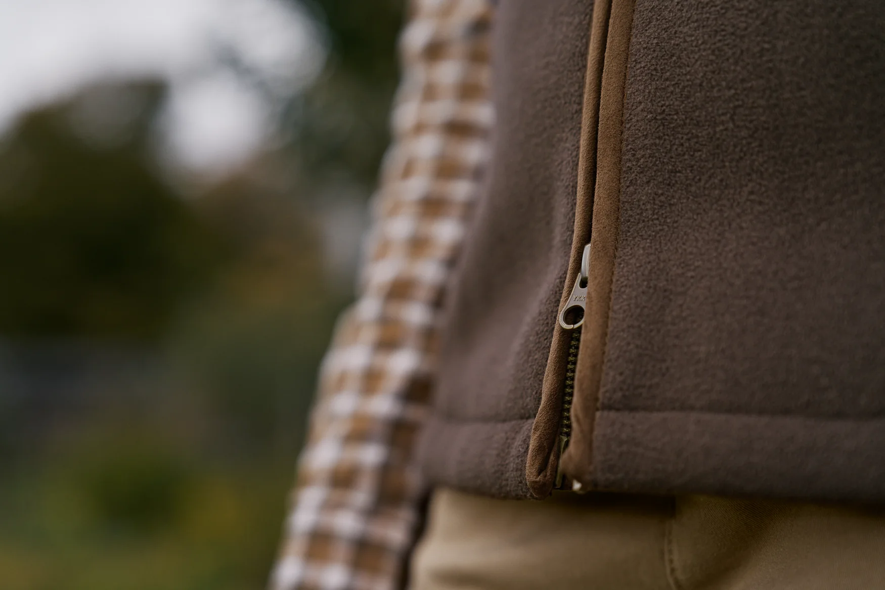 Sherpa fleeceväst dam - Demitasse brown - Sandhem – Härkila - Image 8