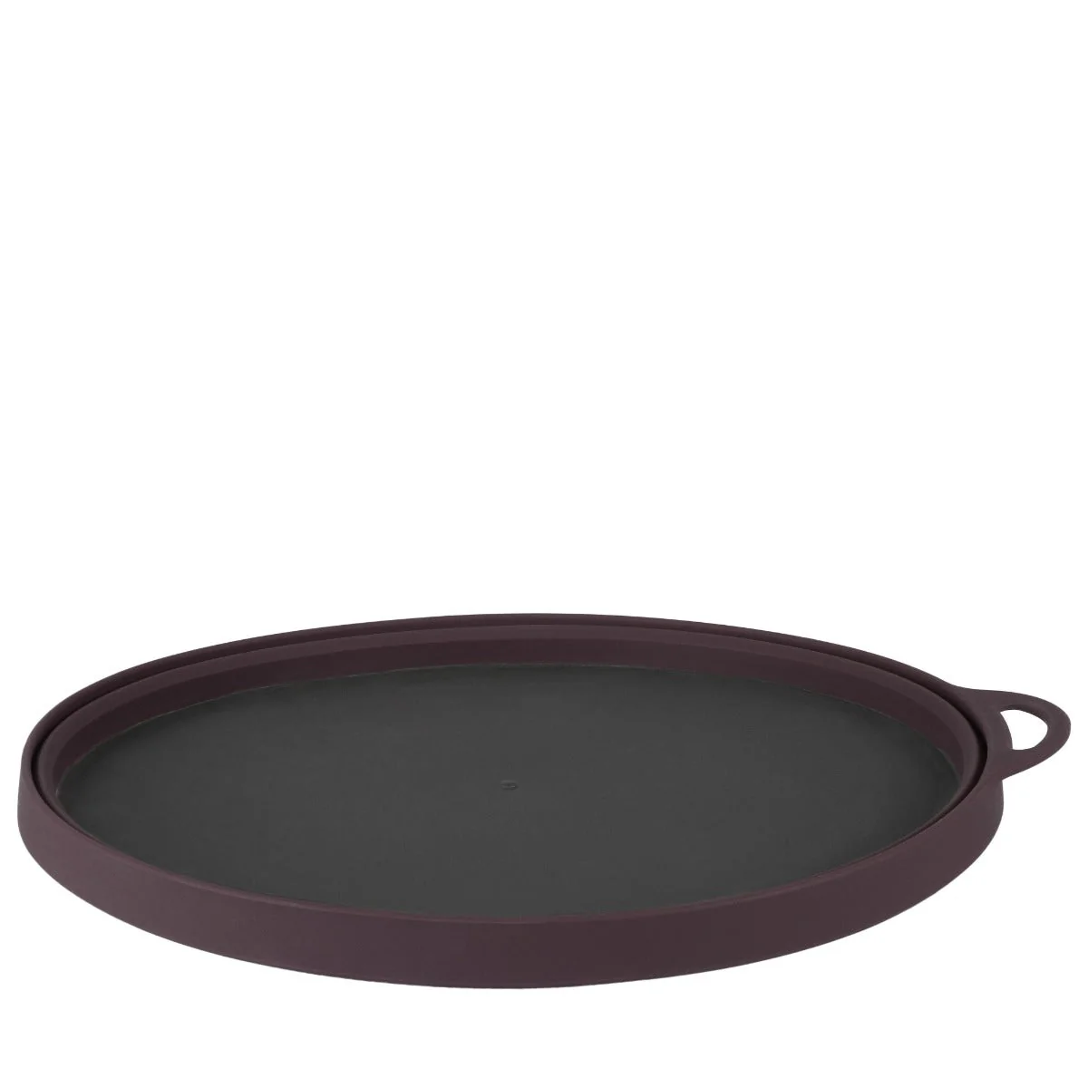 Silikon Ellips Flexi-tallrik Lila – Life Venture