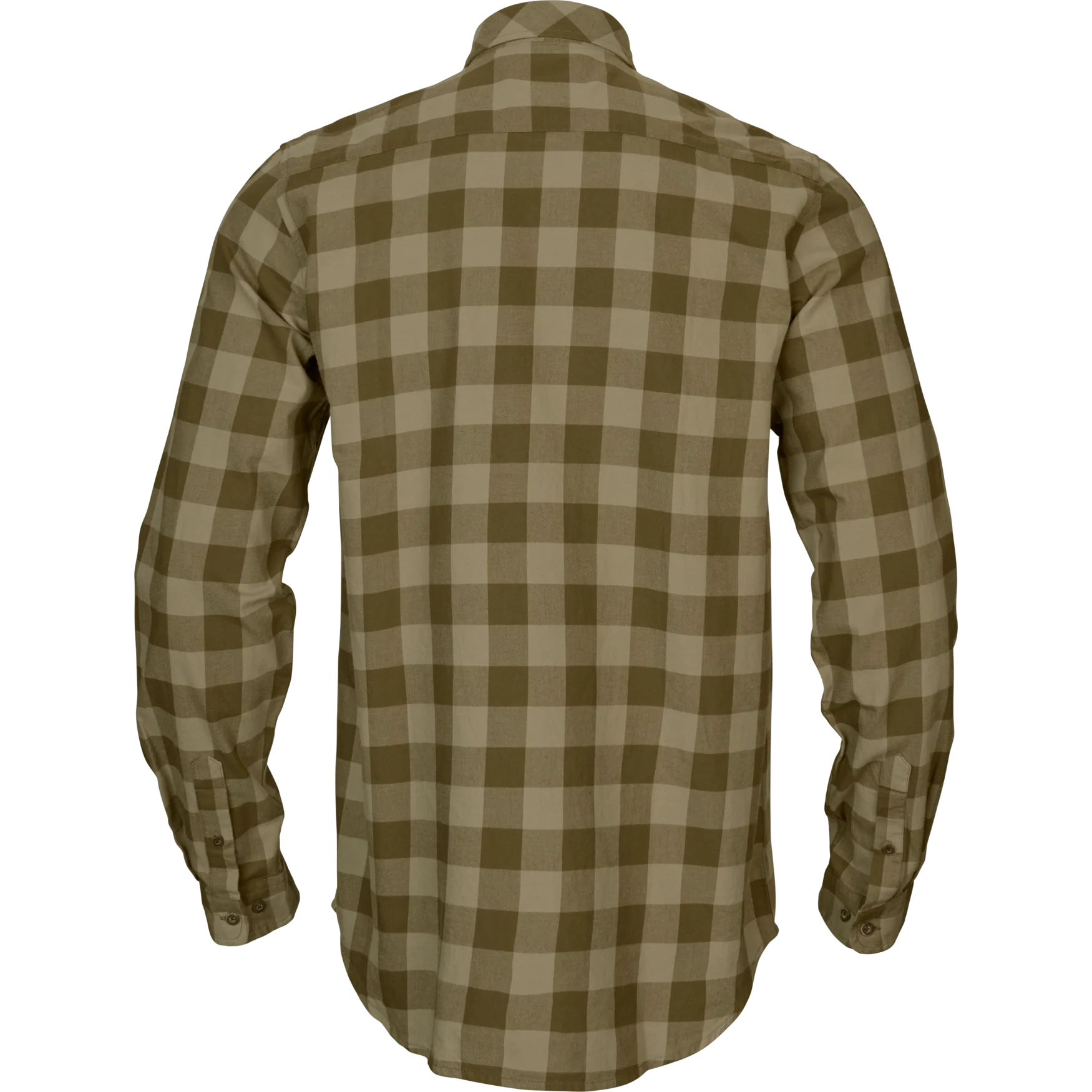 Skandinavisk L/S-skjorta Dark olive check - Härkila - Image 2