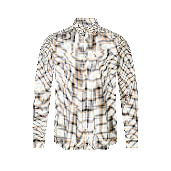 Skjorta för skytte Classic yellow check - Seeland