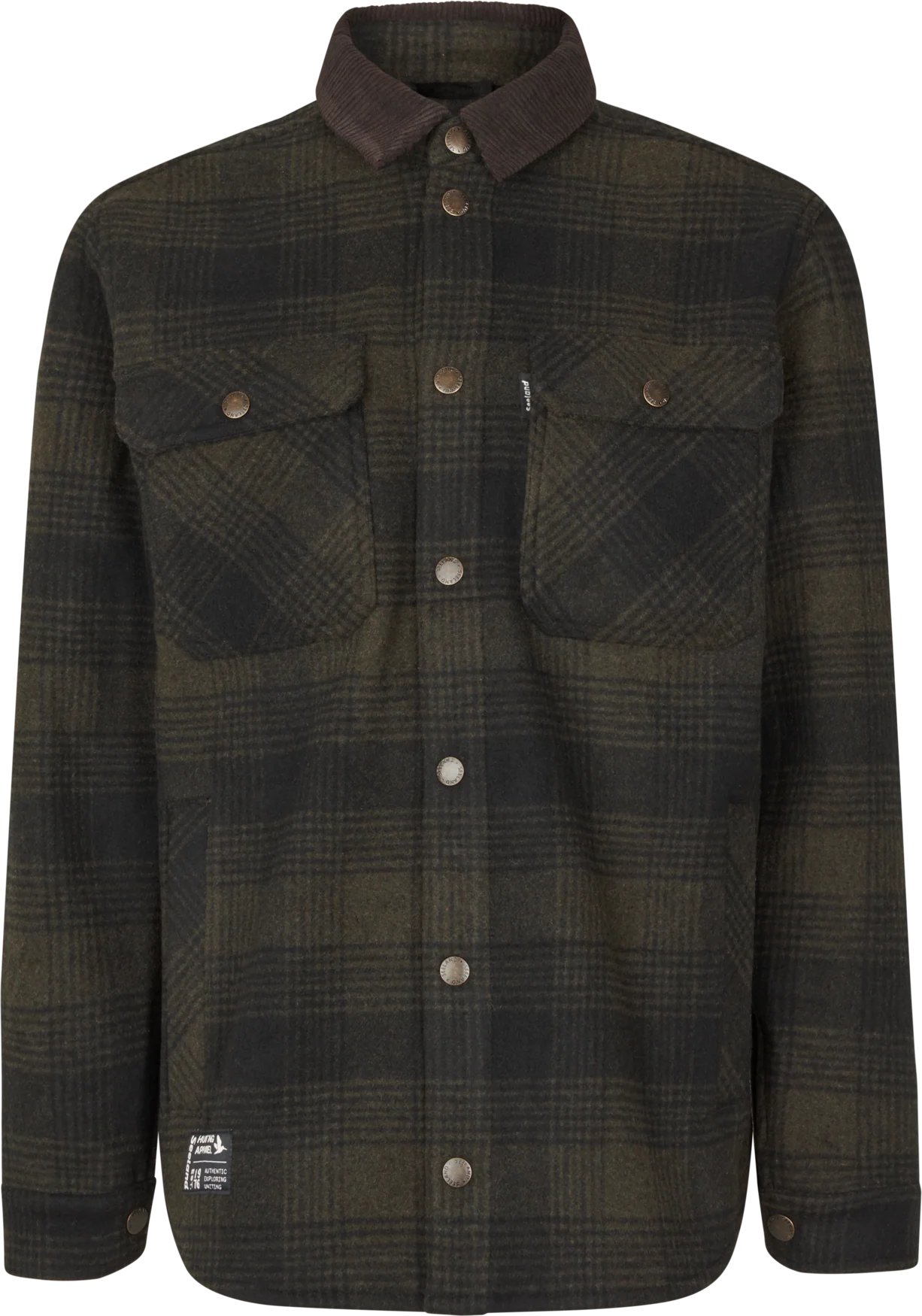 Skjorta Pine green check – Seeland