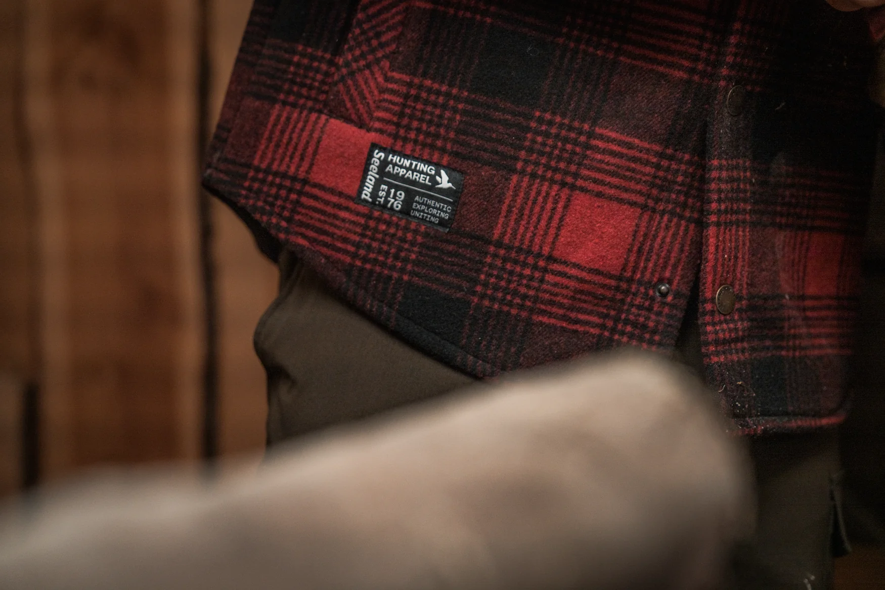 Skjorta Pine green check – Seeland - Image 11