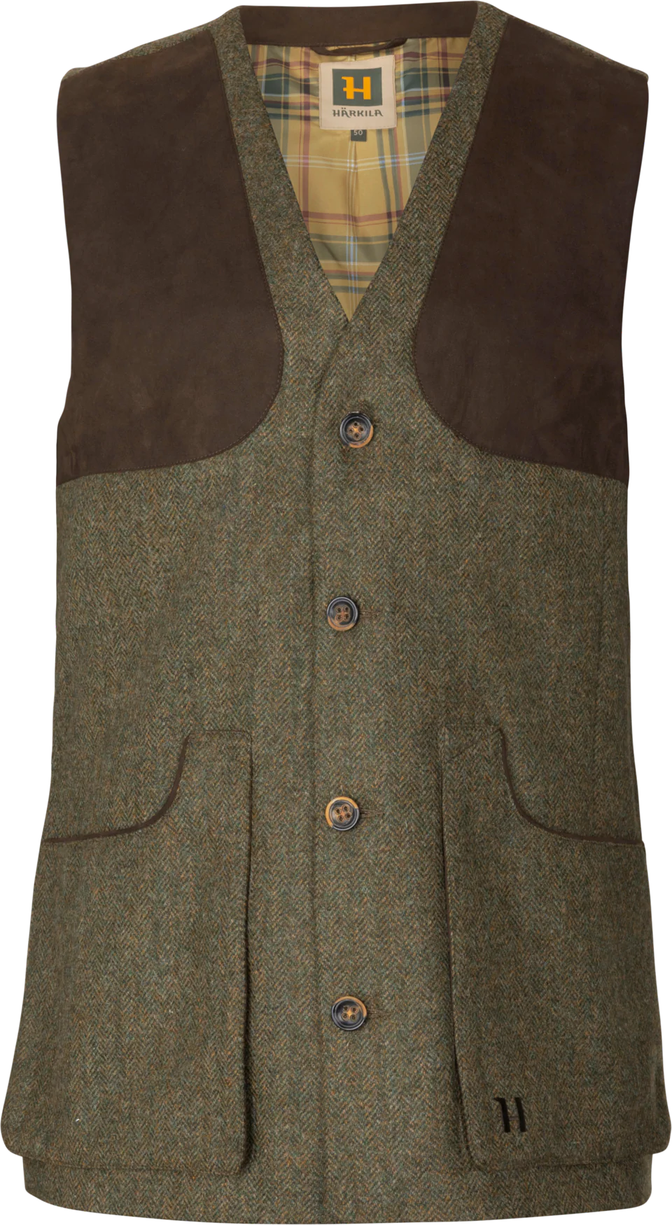 Skytteväst - Forest green/Herringbone - Kenmore – Härkila