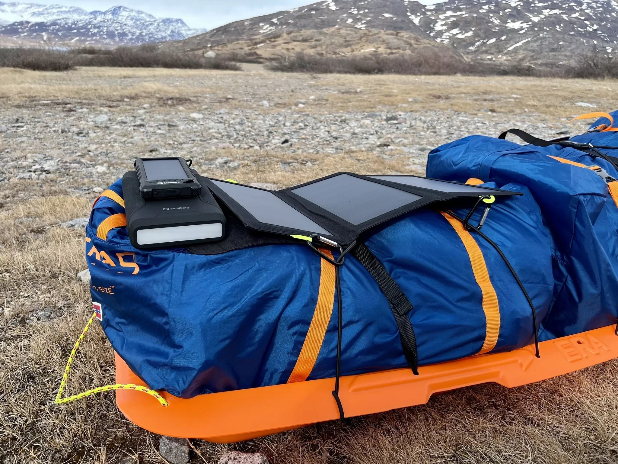 Solcellsdrivet portabelt batteri 16000 mAh - Sandberg - Image 3