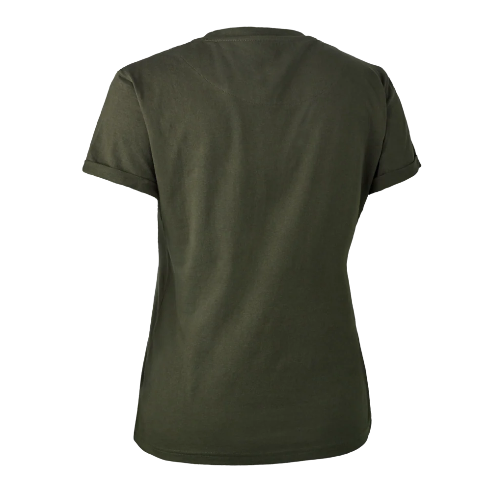 T-shirt med sköld för kvinnor - Deerhunter - Image 2