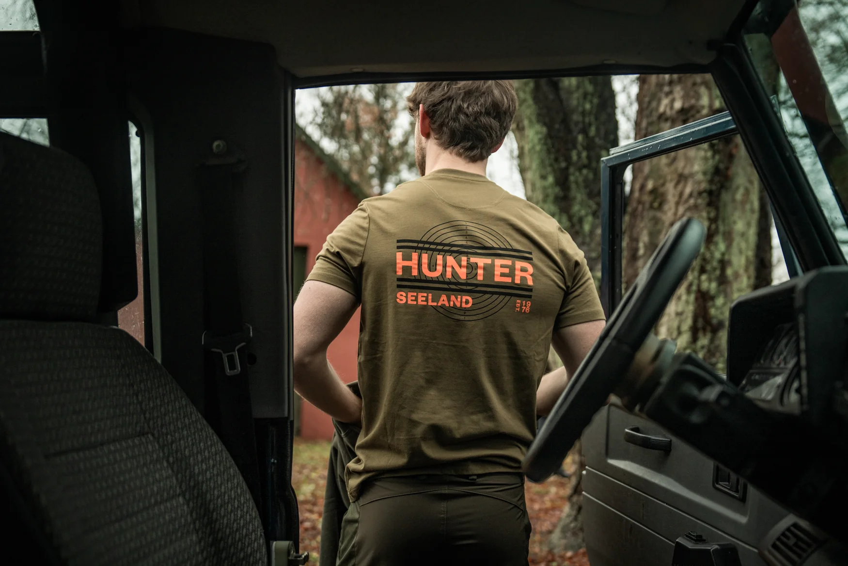T-shirt Military Olive – Seeland - Image 4