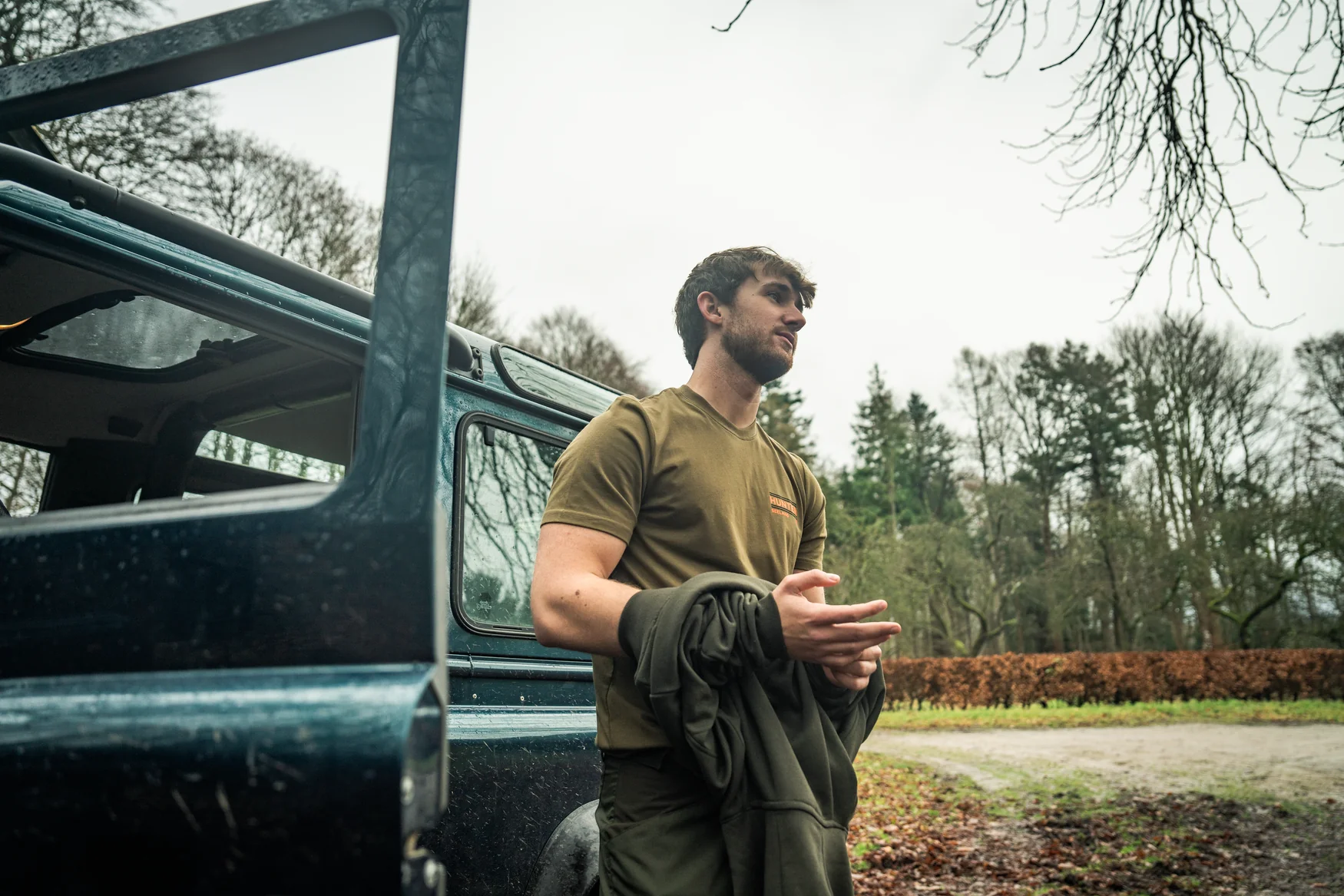 T-shirt Military Olive – Seeland - Image 5