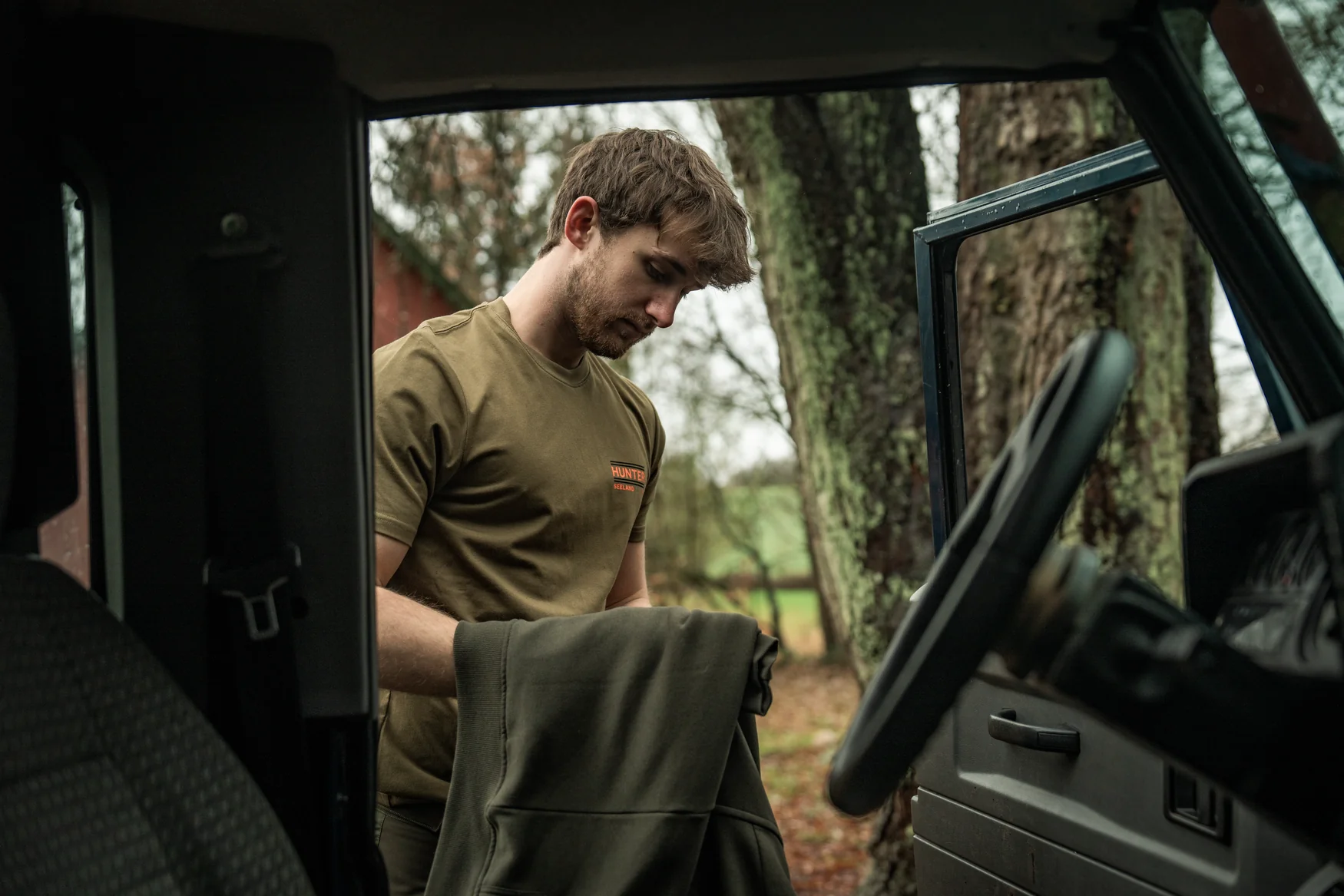 T-shirt Military Olive – Seeland - Image 6