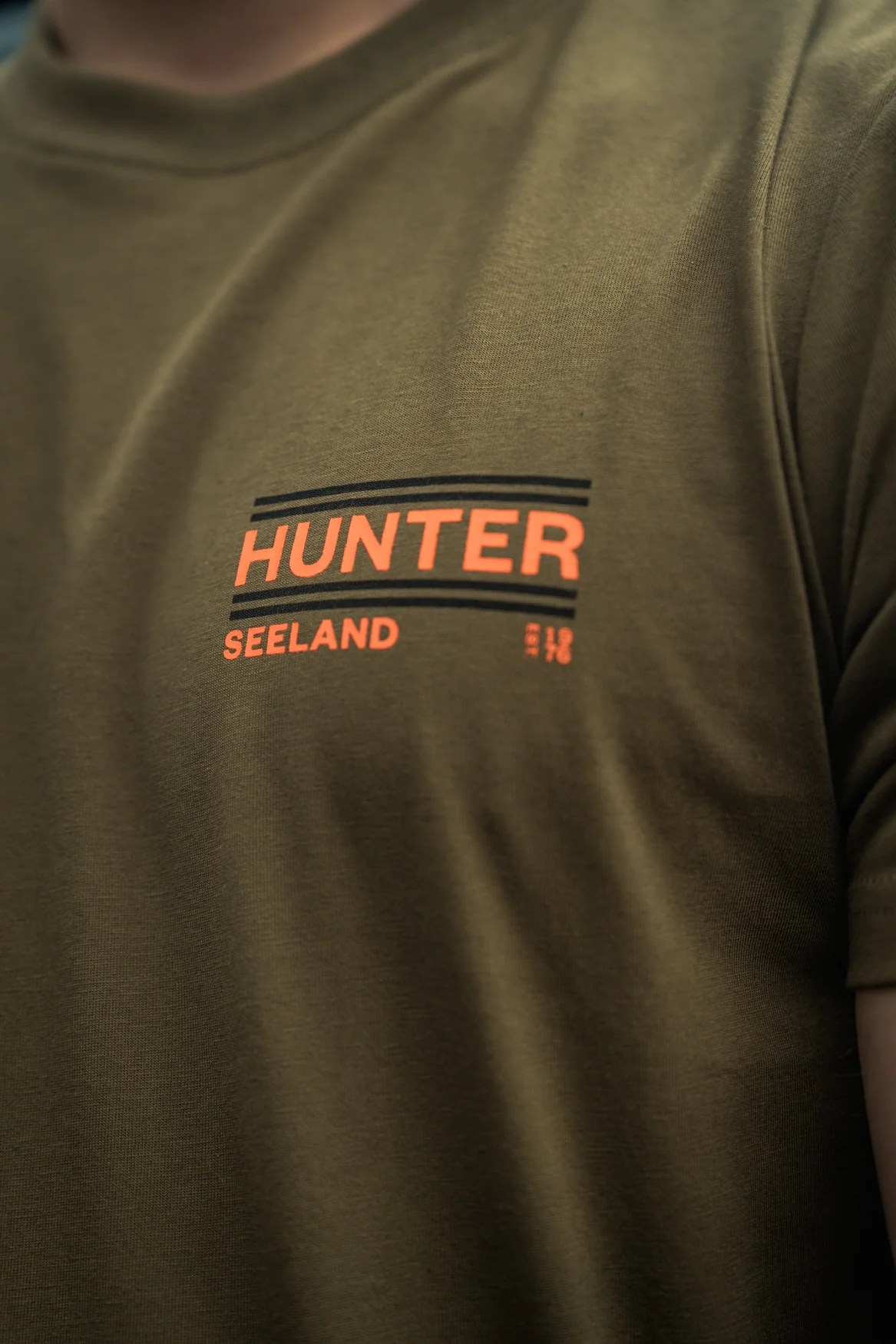 T-shirt Military Olive – Seeland - Image 7