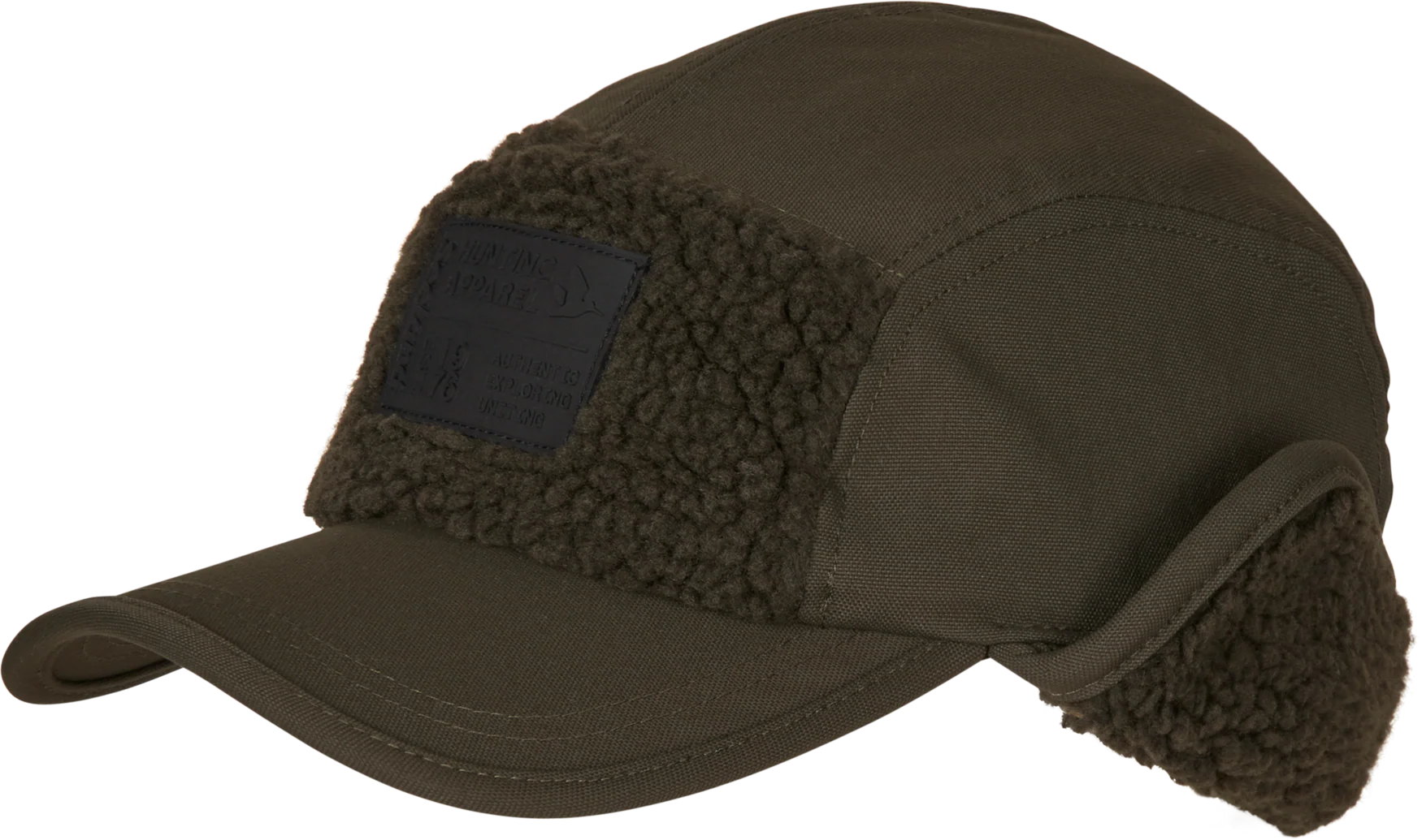 Teddy vikbar keps - Pine green – Pinewood