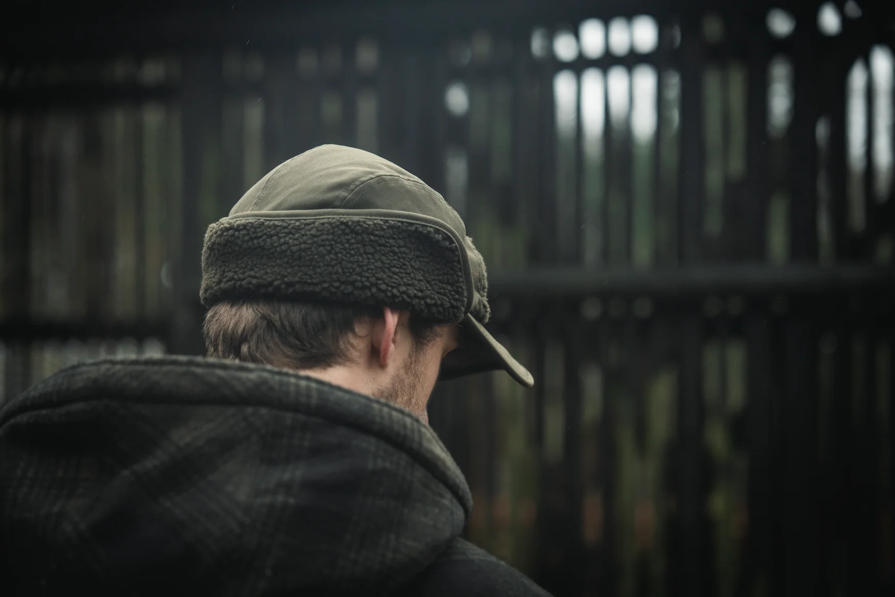 Teddy vikbar keps - Pine green – Pinewood - Image 5
