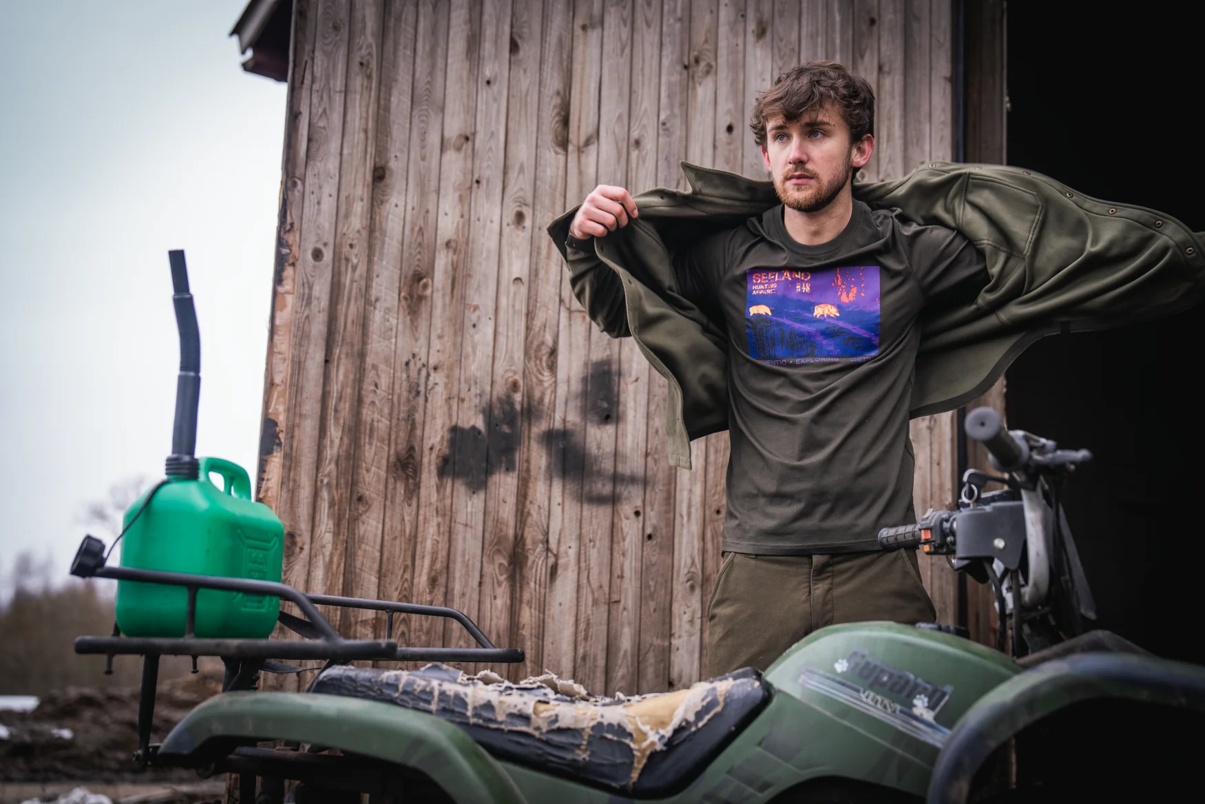 Termisk T-shirt - Pine green – Seeland - Image 3