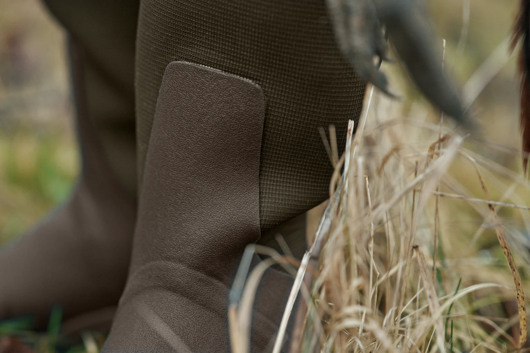 Textilgummistövel Willow green/Deep brown – Härkila - Image 12