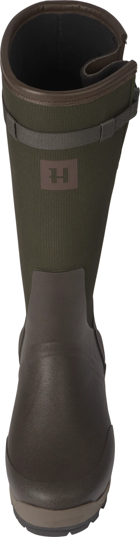 Textilgummistövel Willow green/Deep brown – Härkila - Image 2