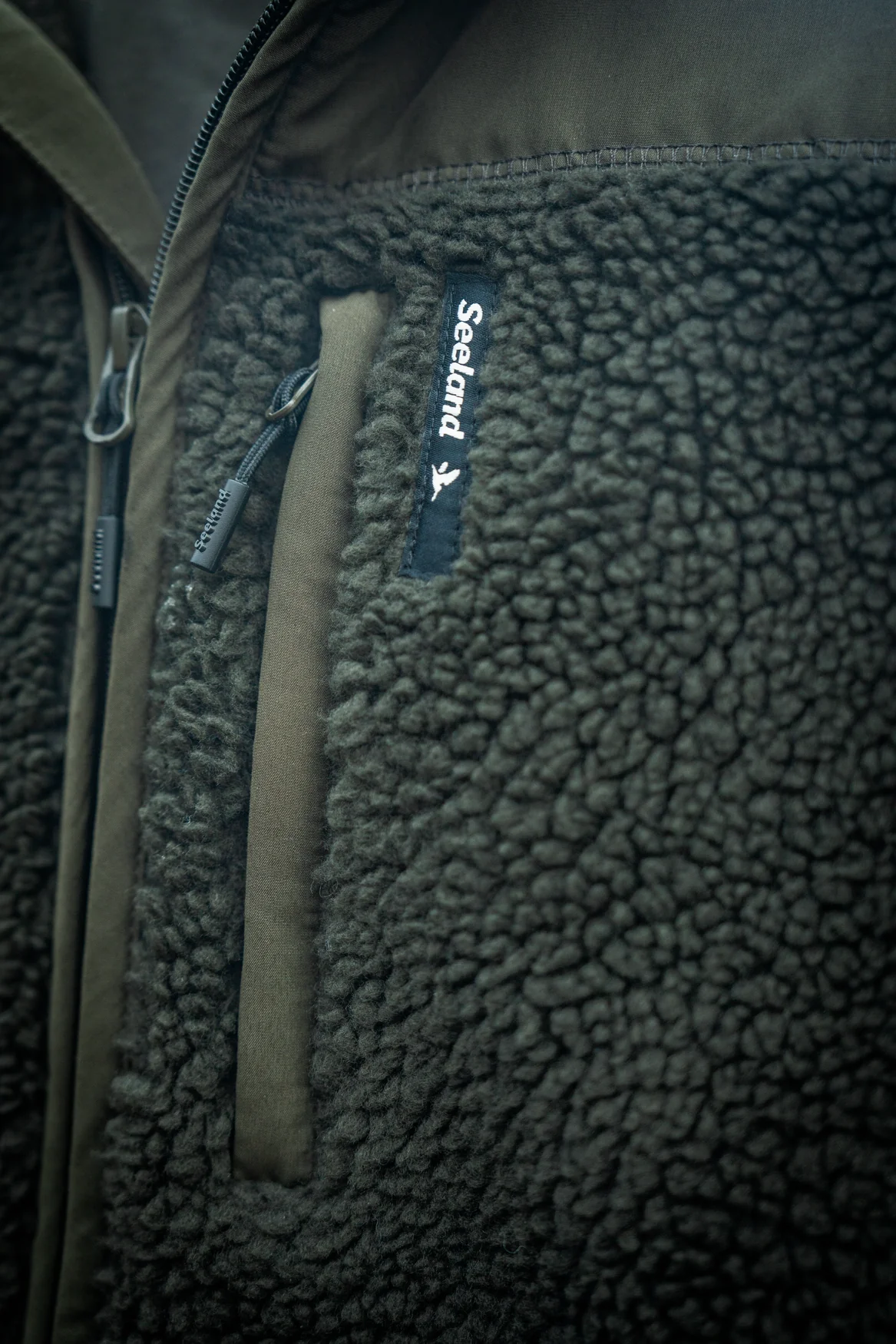 Thaw fleecejacka - Grizzly Brown – Seeland - Image 11