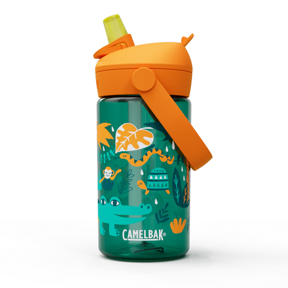 Thrive Flip Straw Barn 14oz - Camelbak - Jungle Animals – Camelbak - Image 5