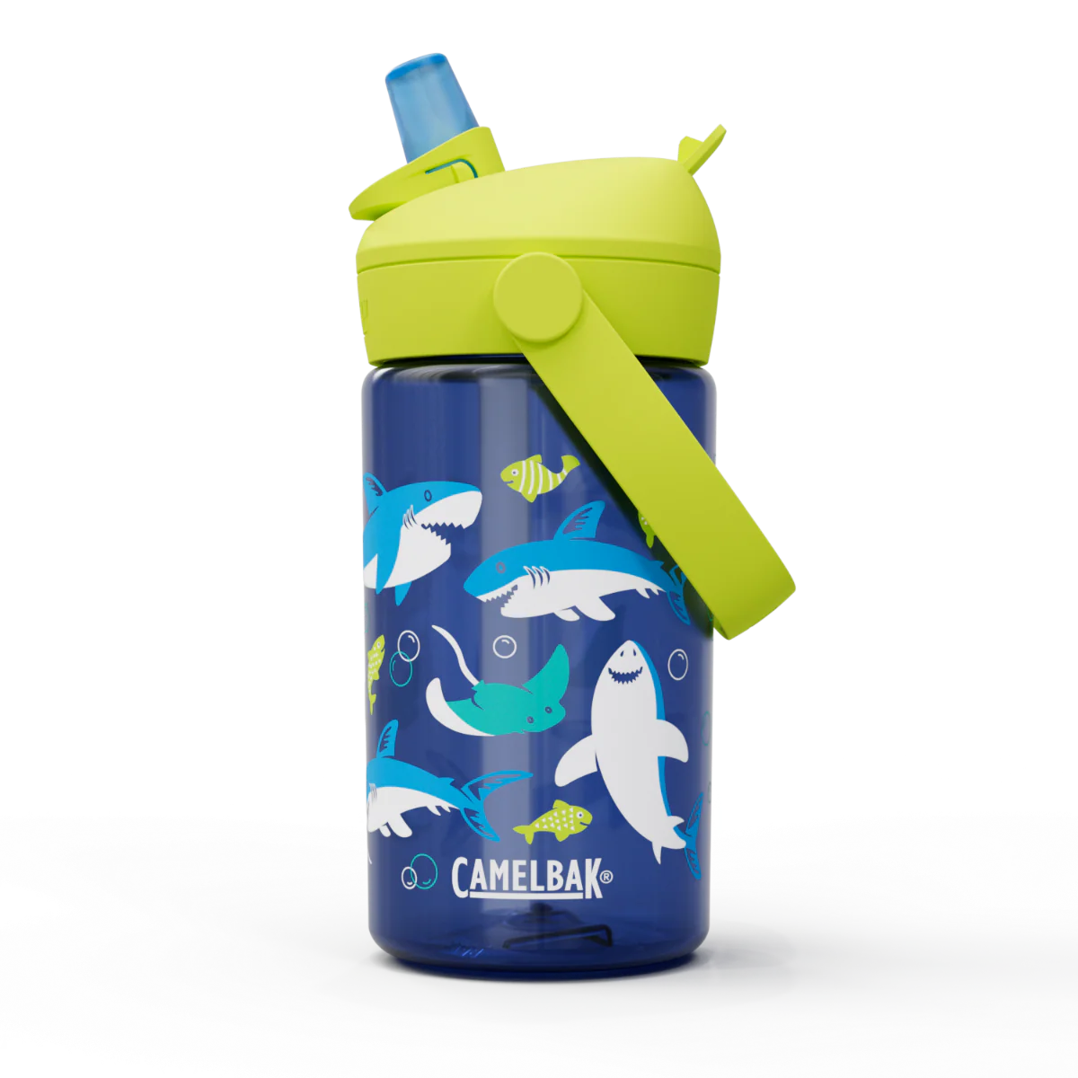 Thrive Flip Straw Kids 14oz – Camelbak – Sharks and Rays – Camelbak - Image 5