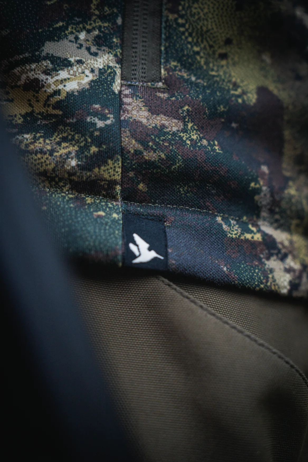 Tidal Camo Fleece Grön – Seeland - Image 4