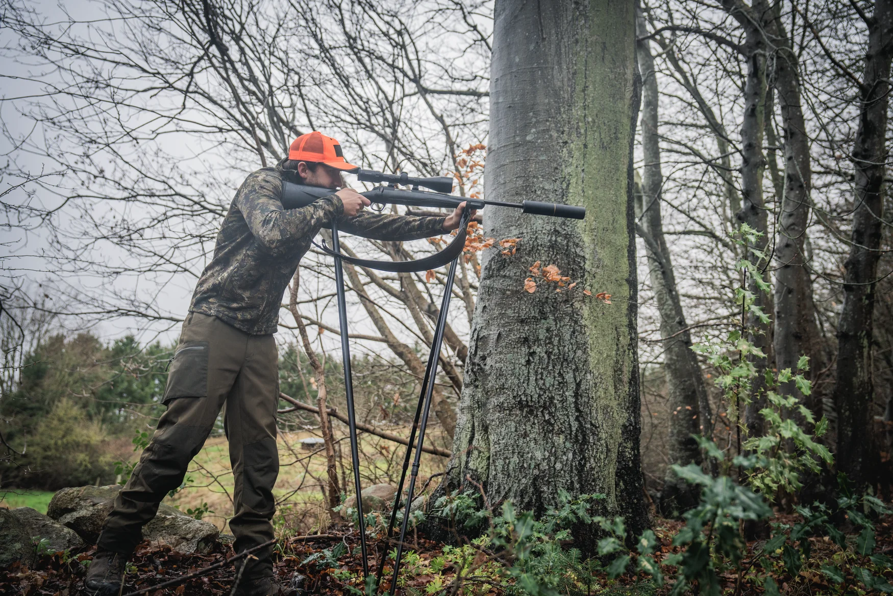Tidal Camo Fleece Grön – Seeland - Image 7