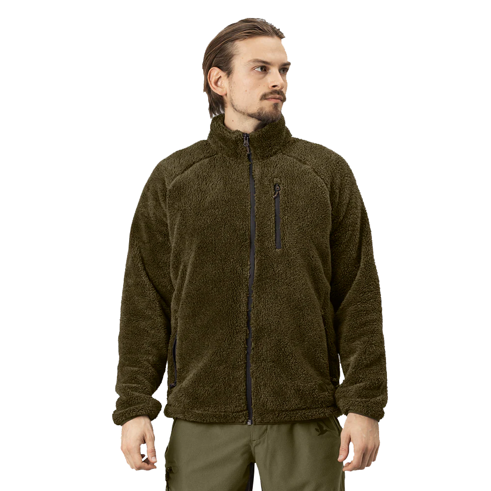 Toby Fleecejacka Pine Green - Seeland