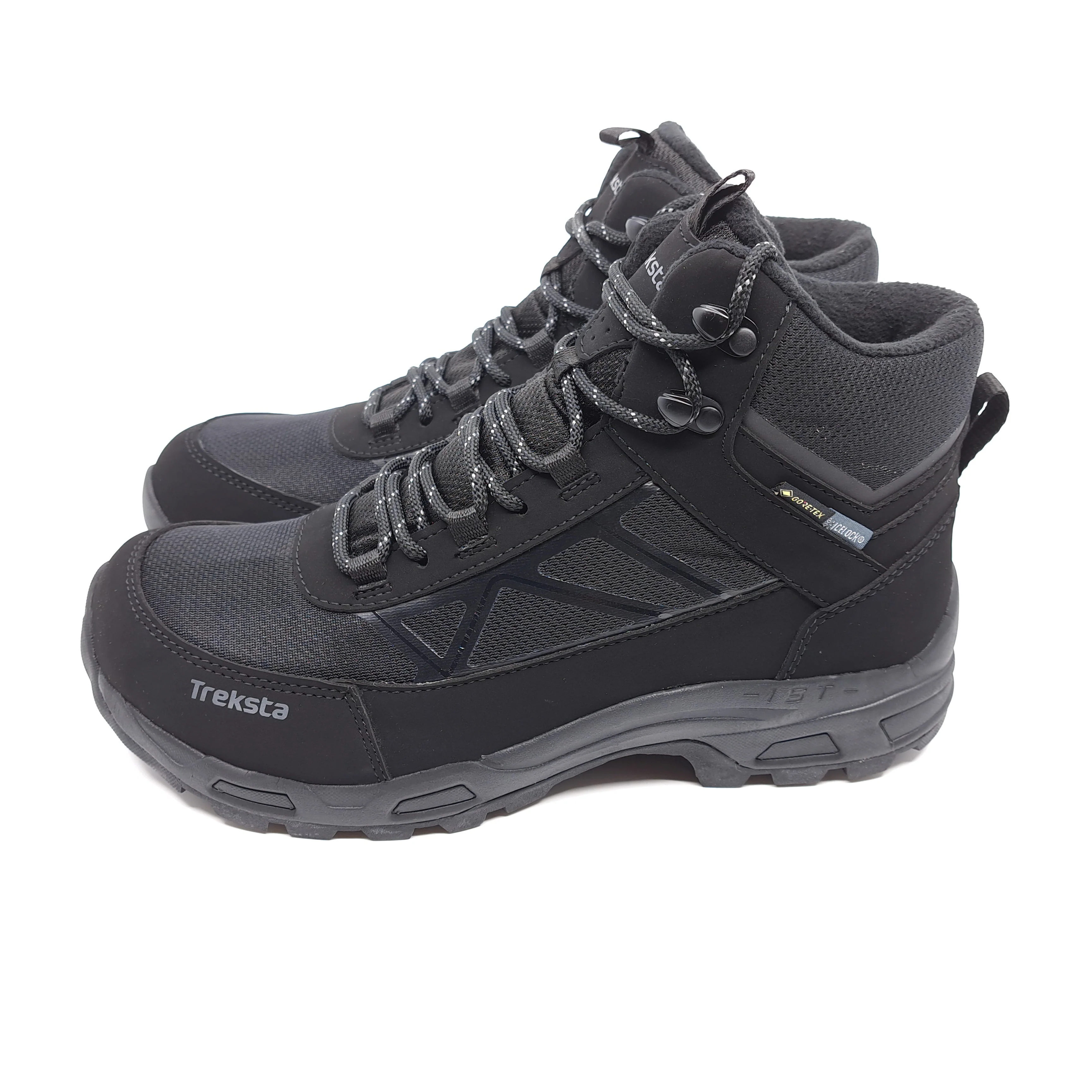 Tour Lace Mid GTX, svart/kolsgrå – Treksta - Image 2