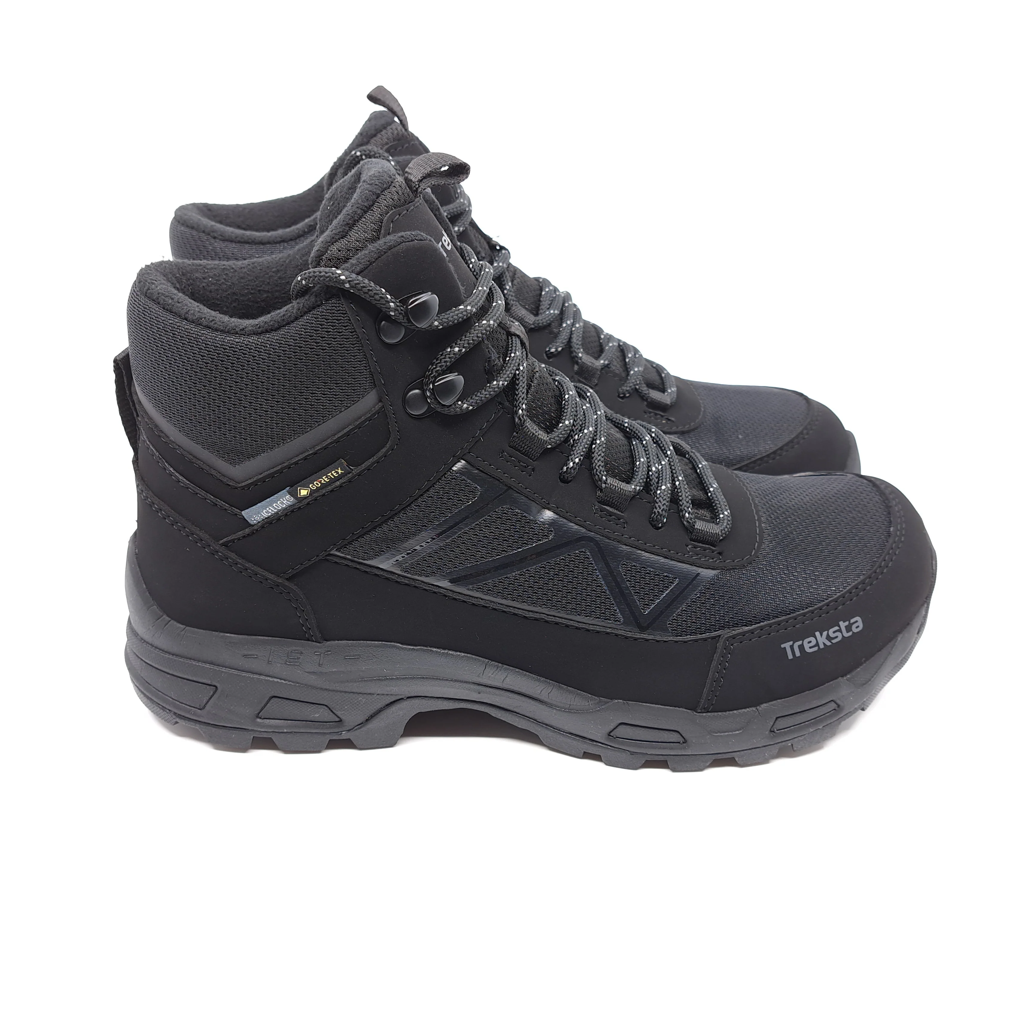 Tour Lace Mid GTX, svart/kolsgrå – Treksta - Image 3