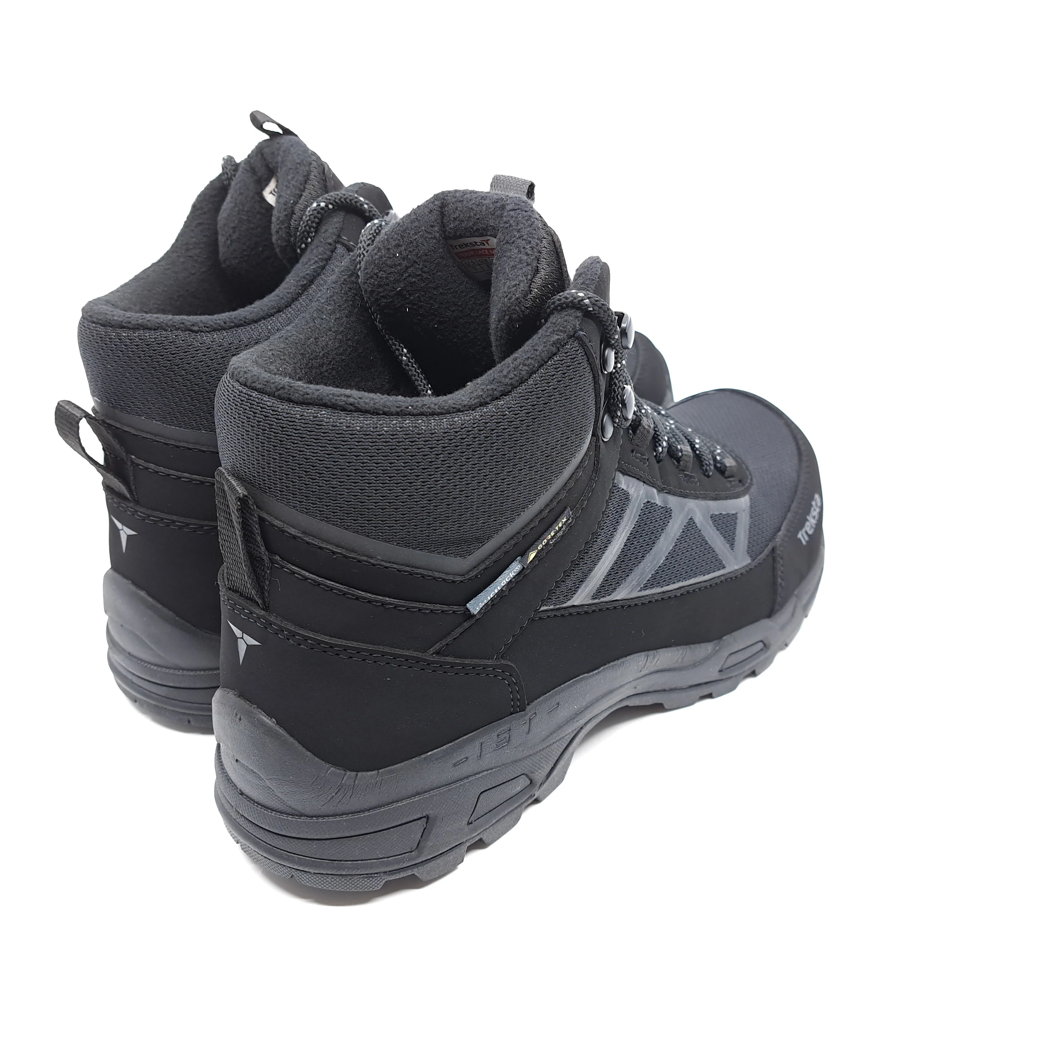 Tour Lace Mid GTX, svart/kolsgrå – Treksta - Image 7