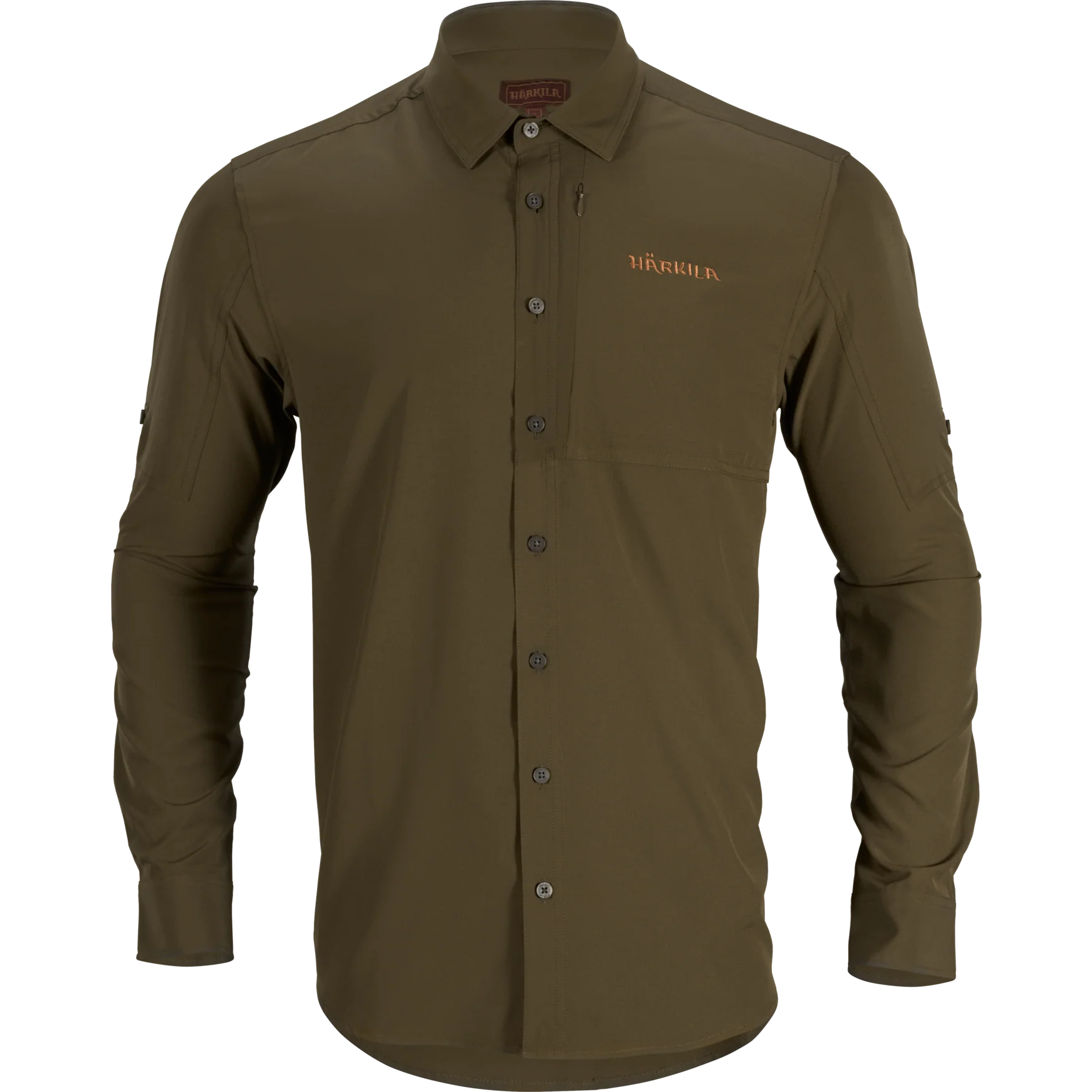 Trail L/S skjorta Willow green - Härkila