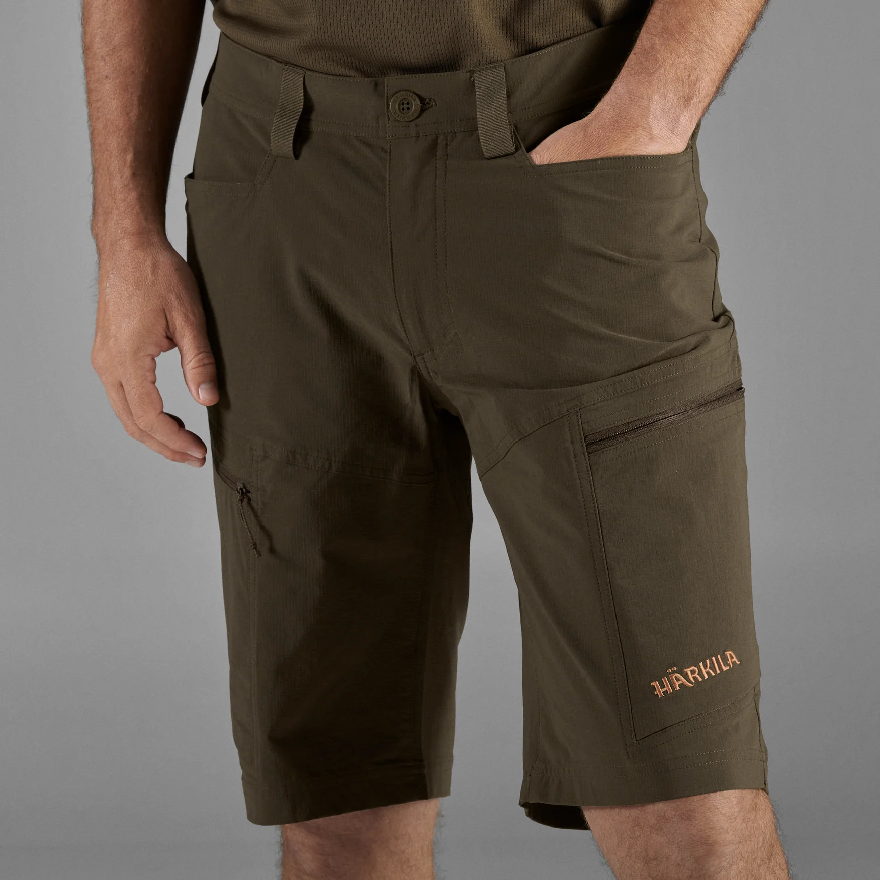 Trailshorts Willow green - Härkila - Image 3