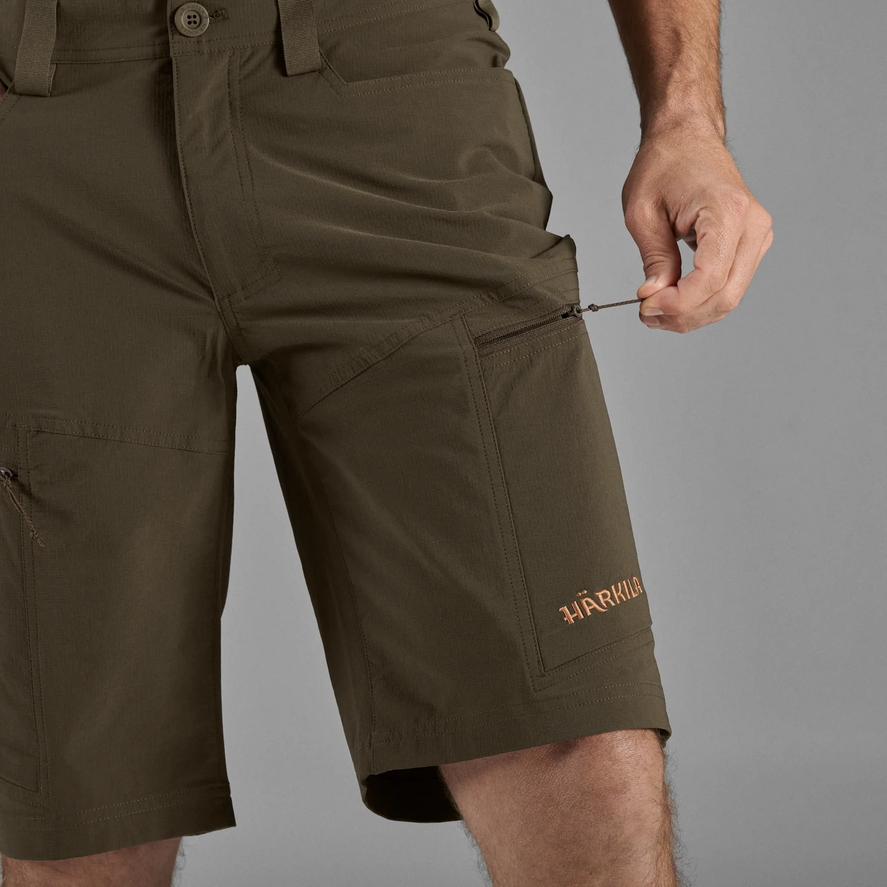 Trailshorts Willow green - Härkila - Image 4