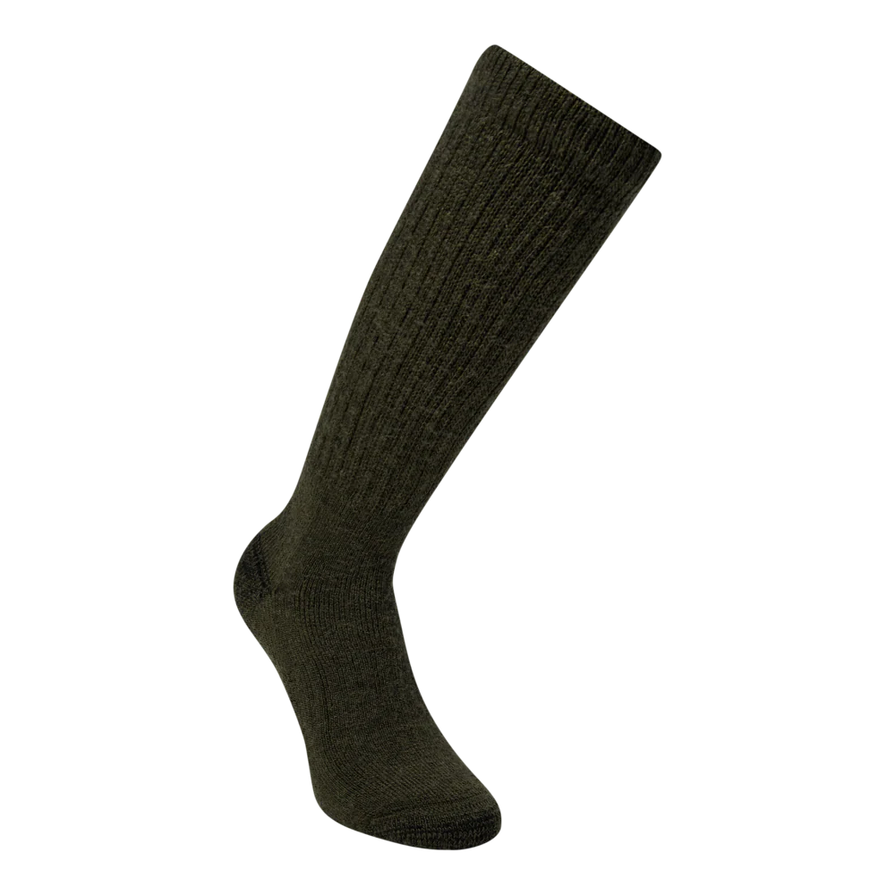 Ull- och sidenstrumpor Forest Green - Deerhunter