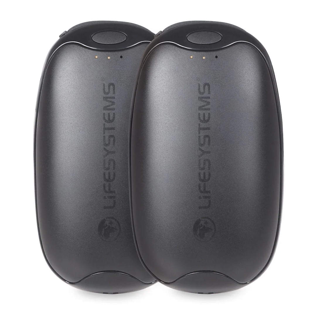 Uppladdningsbara dubbla handvärmare för handflator, USB – Life Systems
