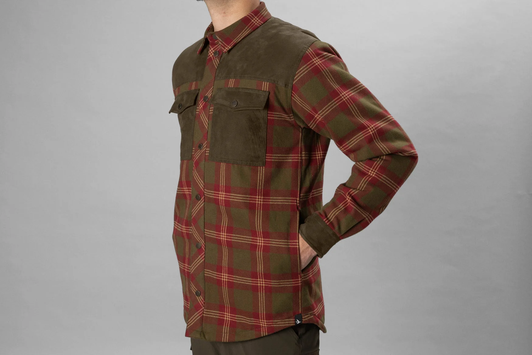 Vancouver skjorta Red check - Seeland - Image 2