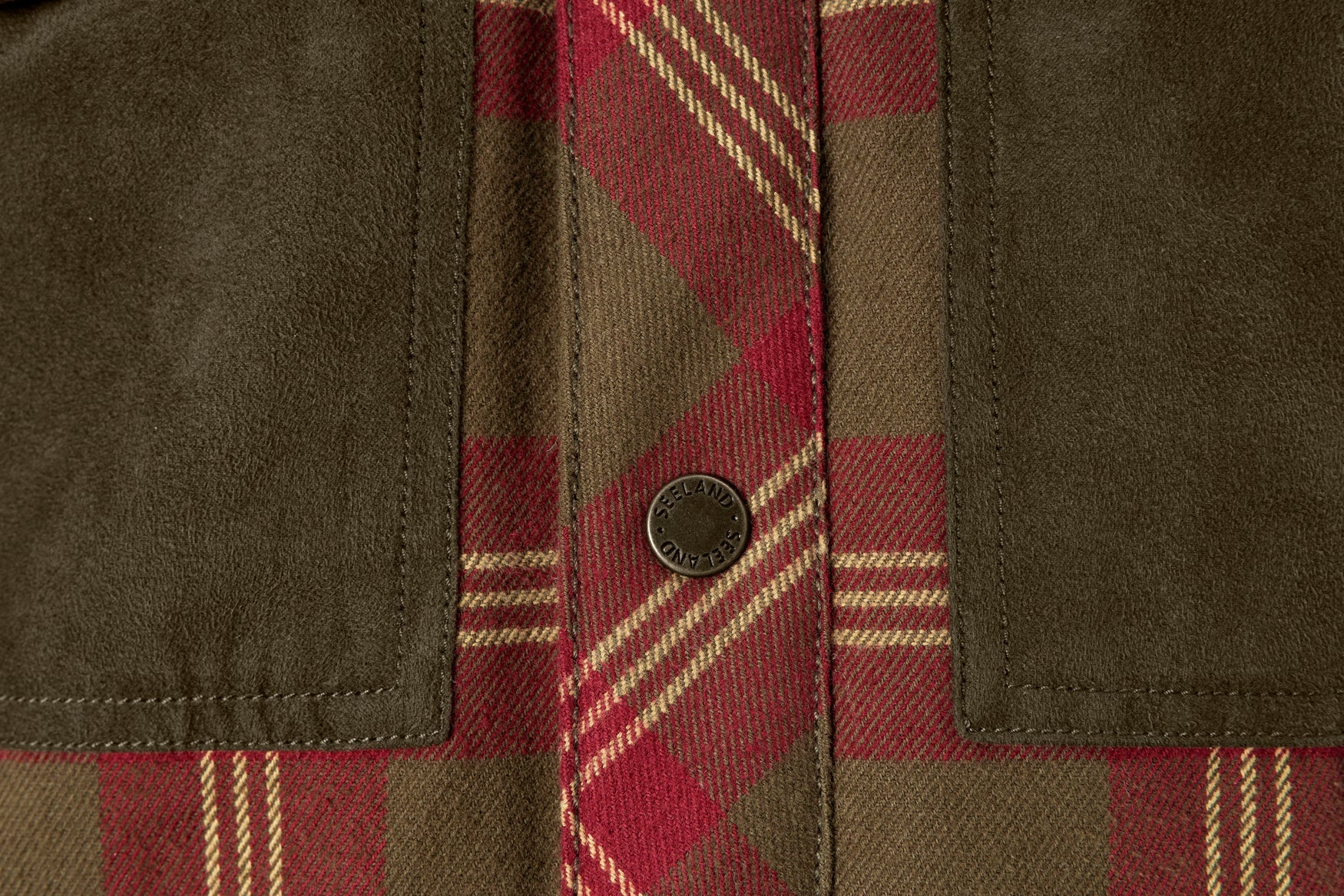Vancouver skjorta Red check - Seeland - Image 6