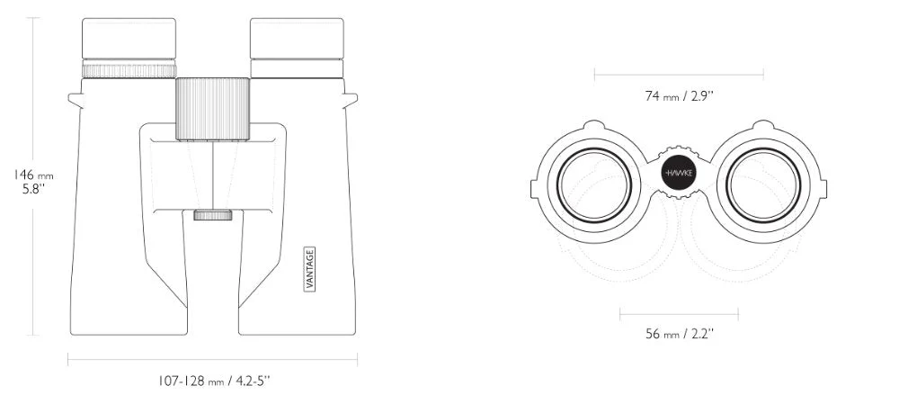 Vantage 10X32 Grön - Hawke - Image 3