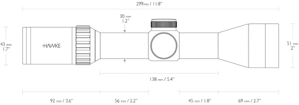 Vantage 30 WA IR 1,5-6x44 L4A Dot - Hawke - Image 4