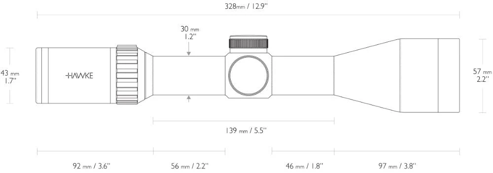 Vantage 30 WA IR 2,5-10x50 L4A Dot - Hawke - Image 4