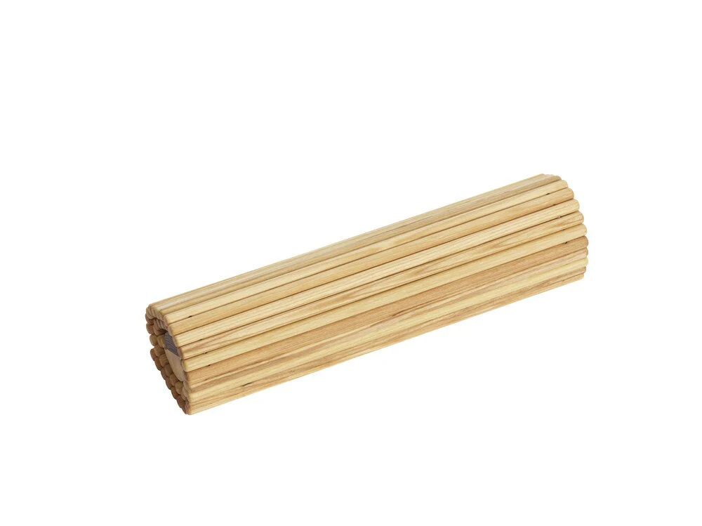 Vikbart skärbräde i ask med kniv - Legnoart GUALTIERO - Image 2