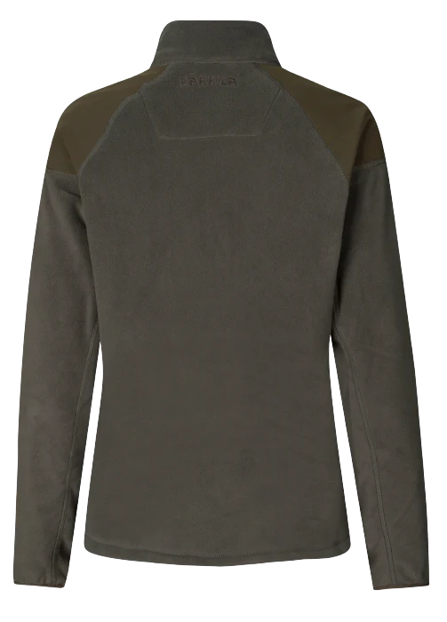 Vilja Fleece för damer Willow green/Shadow grey - Härkila - Image 2