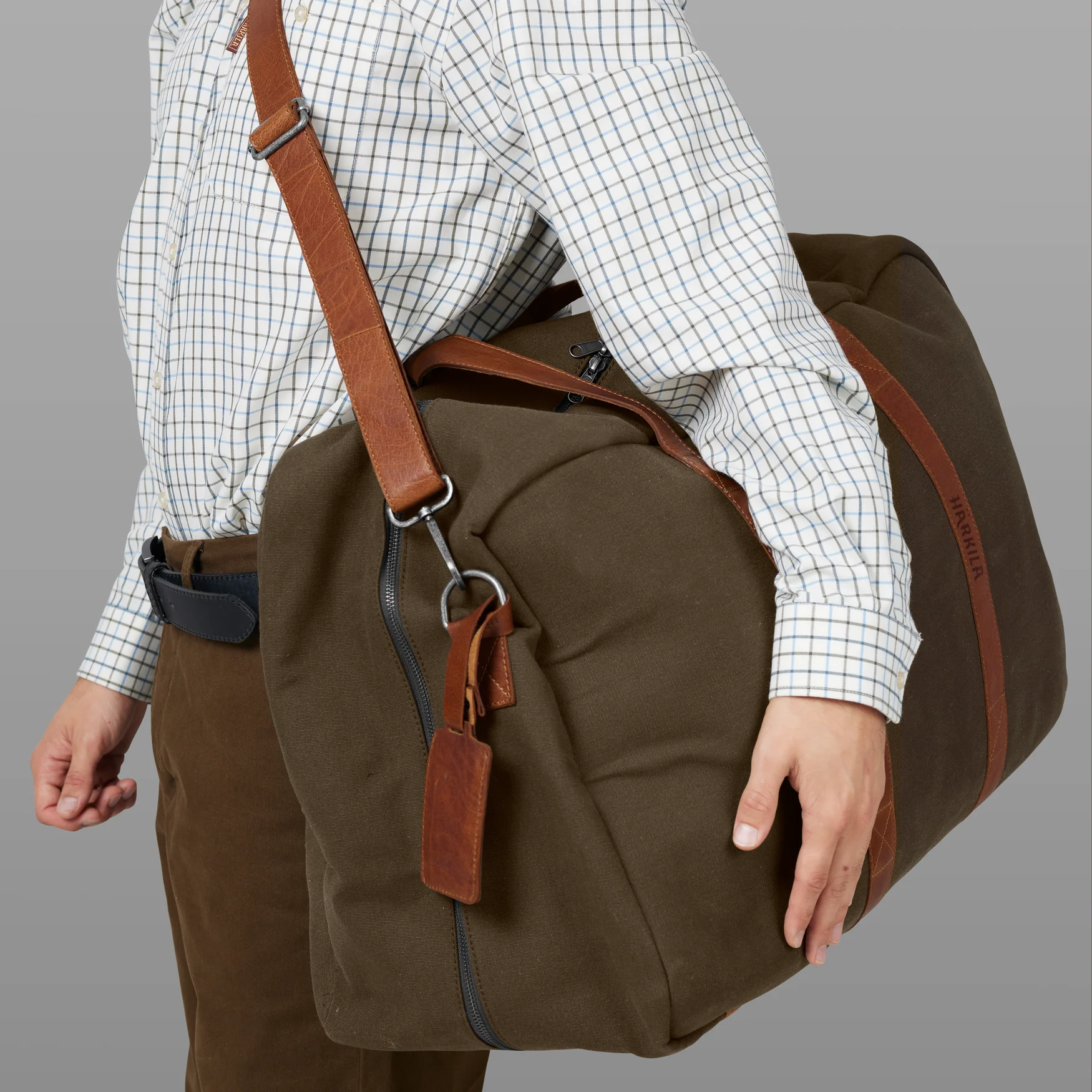 Weekendväska 65 L Warm olive - Härkila - Image 4
