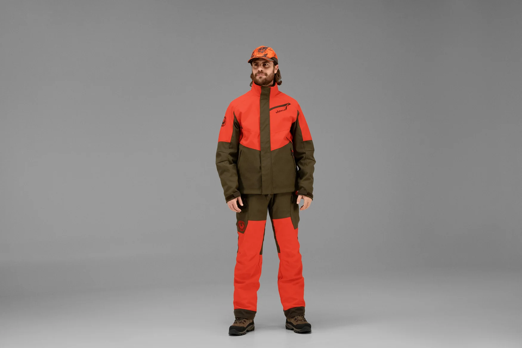 Wildboar Pro jacka Wildboar orange/Willow green - Härkila