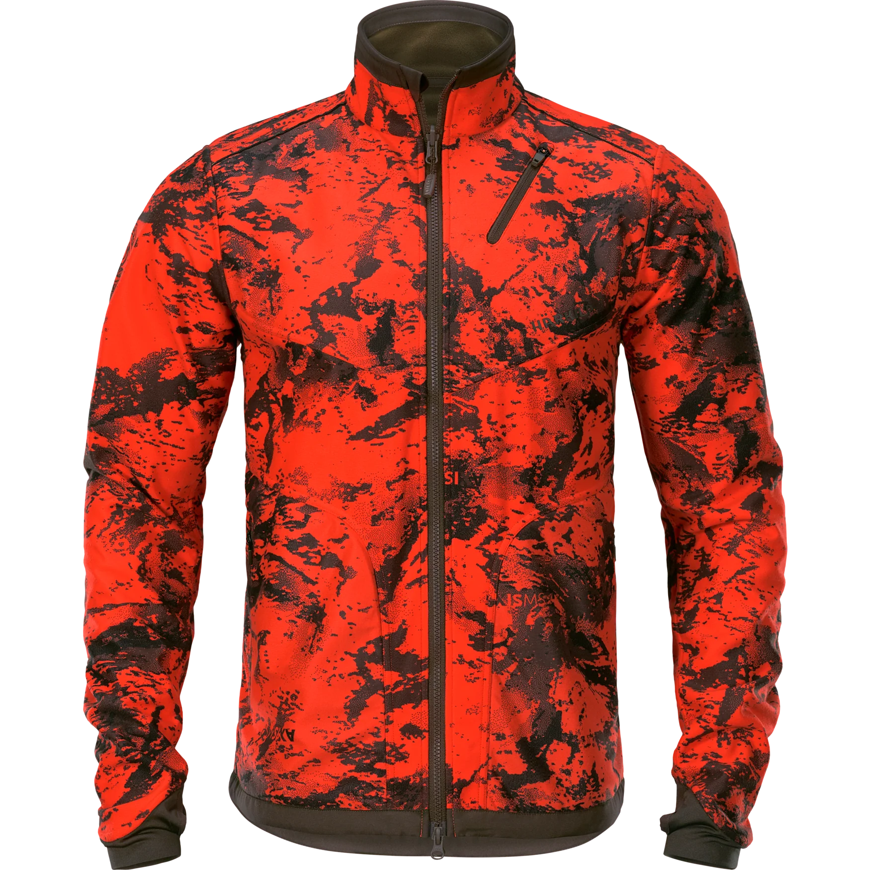 Wildboar Pro Vändbar fleecejacka Willow green/AXIS MSP® Wildboar orange - Härkila