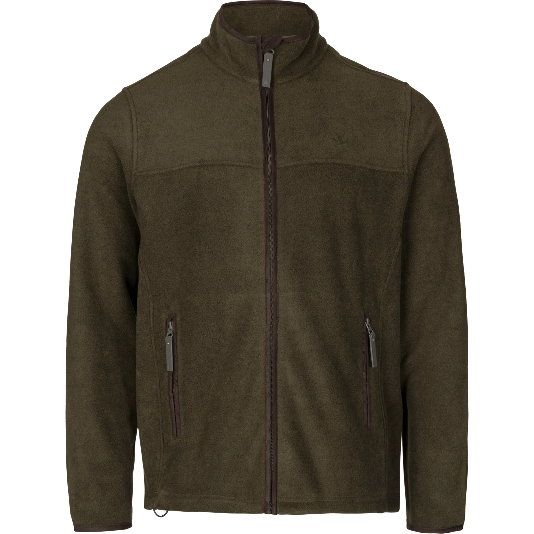 Woodcock Earl Fleece-jacka Pine green melange - Seeland