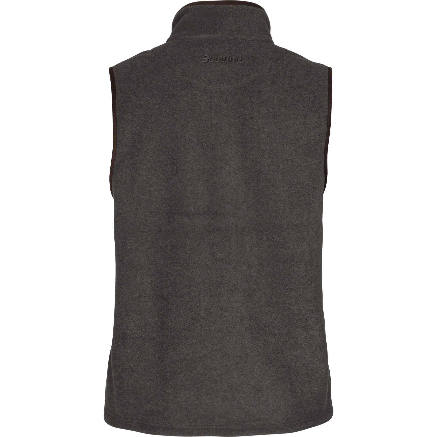 Woodcock Earl Fleece väst Dark Grey Melange - Seeland - Image 5