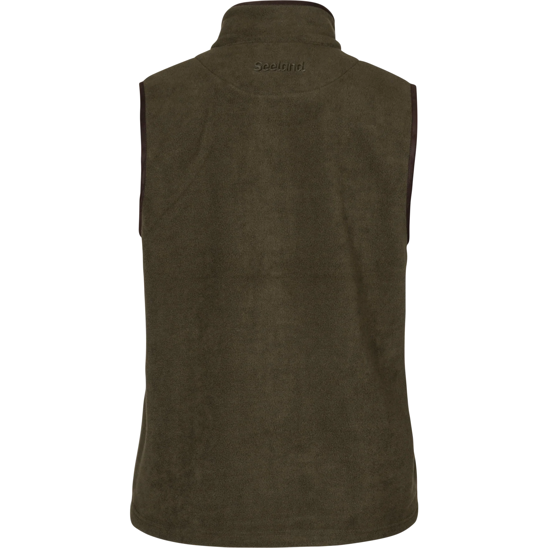 Woodcock Earl Fleece Väst Pine green melange - Seeland - Image 5